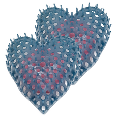 Rola 柔拉 愛心小便斗除臭錠 古靜桃 清潔除臭芳香, 40g, 2個