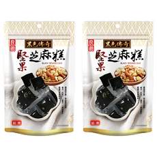 良澔 堅果黑芝麻糕 純素, 155g, 2袋