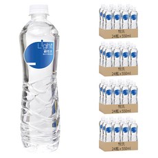 悅氏 Light鹼性水 24瓶, 弱鹼性pH7.5~9.0, 輕盈瓶設計, 550ml, 96瓶