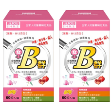 AJIOU 日本味王 女用維生素 B 群+鐵, 60顆, 250mg, 2罐