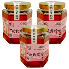 蜂之饗宴 原野蜂蜜, 3個, 320g