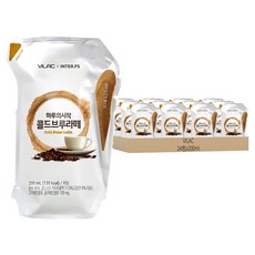 VILAC 一天的開始冷萃拿鐵咖啡, 冷凍/冷藏/常溫保存, 200ml, 24包