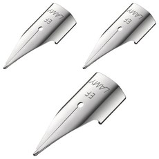 LAMY 亮面鋼筆尖, EF, 3個