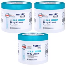 numis med 樂美思 pH5.5身體乳霜, 400ml, 3罐