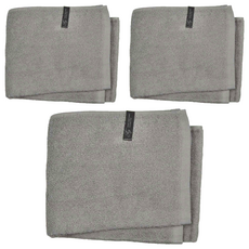 hiorie 日本桃雪 御選厚男人大毛巾 40x100cm 100%棉, 暖灰, 3條