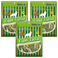 Bone plus 雙頭潔牙骨超效s(110g/袋) 3入 - 小型犬適用 有效清潔牙齒, 天然草本