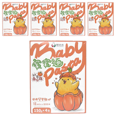 飯友 奶香南瓜雞寶寶麵, 150g, 5盒
