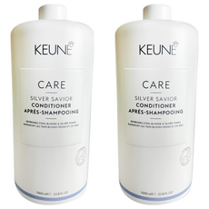 KEUNE 肯葳 淨白鏈鍵護髮素 2瓶 染後護色 深層修護 柔順亮澤, 1L