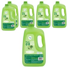 Soonsaem 蔬果碗盤洗潔劑 萊姆香, 3L, 6瓶