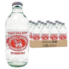 SINGHA 勝獅 蘇打氣泡水, 325ml*24瓶
