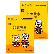 FRESH PET FOOD 鮮寵一番 寵物葉黃素, 犬貓適用, 15包/盒, 維護眼睛健康, 2盒