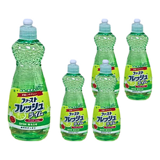 第一石鹼 Funs果香洗碗精 檸檬香, 600ml, 5瓶