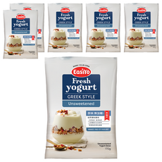 EasiYo 希臘式 優格粉 原味, 紐西蘭原裝進口, 含百億乳酸菌, 170g, 1包, 6包