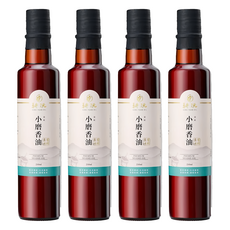 GENG YUAN 耕沅 頂級小磨香油 古法石磨慢磨 香氣濃郁純正 健康安心無添加, 250ml, 4瓶