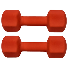 SUCCESS 成功 防滑塑身啞鈴 4kg, 2個