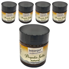 德國 Imkergut 100%天然蜂膠萬用膏 30ml - 天然蜂膠修護 深層滋潤保濕, 5罐