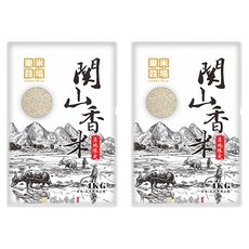 樂米穀場 關山香米 台東關山產, CNS二等, 4kg, 2包