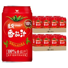 統一 蕃茄汁, 340ml, 48罐