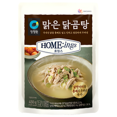 清淨園 HOME ings 清爽雞湯 韓國產雞肉 清澈鮮美, 450g, 1包