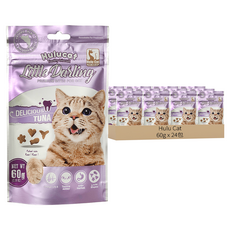 Hulu Cat 化毛潔牙餅, 60g, 鮪魚, 24包
