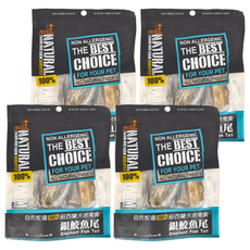 NATURAL FARM 自然牧場 紐西蘭天然狗零食 銀鮫魚尾 100%紐西蘭 無麩質 無人工色素或香料, 100g, 4包