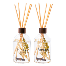 Fancy U 浮游花限定款室內擴香瓶 (200ml), 亞麻麝香 Linen Musk, 2瓶