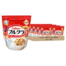 Calbee 卡樂比 Frugra 富果樂 水果麥片, 380g, 8包