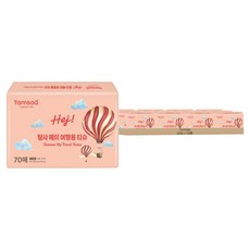 Tamsaa 攜帶式乾洗髮旅行用紙巾 原產地韓國, 1入, 20包