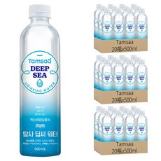 Tamsaa 海洋深層水 500mL, 60瓶