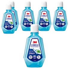 3M 三效漱口水 薄荷口味, 120ml, 6瓶