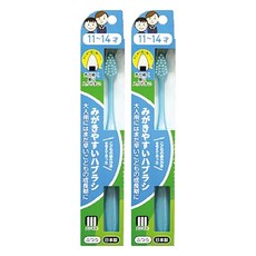 lifellenge 三角形牙刷 11-14歲 深入清潔 柔軟刷毛 呵護牙齦, 顏色隨機 三角形牙刷, 2支