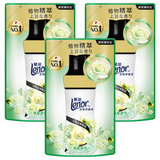 Lenor 蘭諾 衣物芳香豆 清晨草木 補充包, 440ml, 3包
