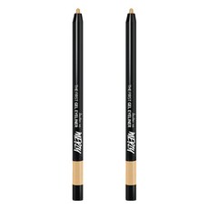 MERZY The First 防水眼線膠筆, 乳霜凝膠質地，超快乾配方，紋身級的超防水，內附削筆器, G4 金色, 2支