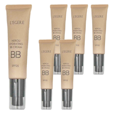 L'EGERE 橙花原液保濕BB霜 SPF25, 自然色 #01, 02 明亮色, 35ml, 6條