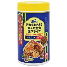 Hikari 高夠力 善玉菌烏龜飼料, 適用於底棲覓食澤龜 沉水性除臭配方, L, 390g, 1罐