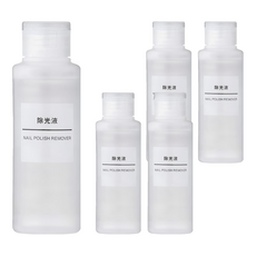 MUJI 無印良品 台灣公司貨 除光液, 100ml, 5件