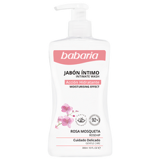 babaria 最佳PH抗菌私密沐浴露 麝香玫瑰果, 300ml, 1瓶