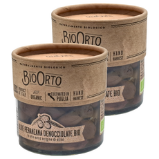 BIOORTO 義式油漬去籽橄欖 Extra Virgin橄欖油, 190g, 2罐