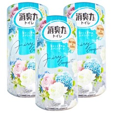 ST 雞仔牌 浴廁消臭力芳香劑, 清新花朵香, 400ml, 3瓶
