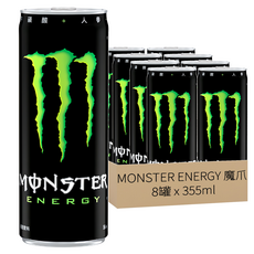 魔爪 能量碳酸飲料, 355ml, 8罐