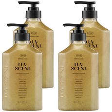Luv Scent 磨砂沐浴露 202 Birthday Cake, 500ml, 4瓶