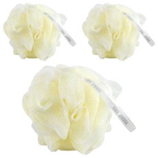 bubble bath雙層精裝浴球-黃 7710614, 45g, 3入