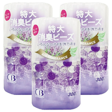 CB 康蓓 特大型消臭珠 薰衣草香, 300g, 3罐