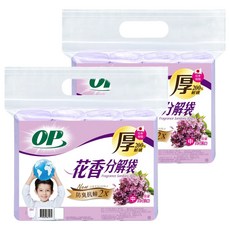 OP 花香分解袋 中 62 x 53cm 薰衣草, 20L, 2包