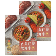 GOMO PET FOOD 鮮食餐包, 普羅旺斯燉鮮牛, 160g, 2盒