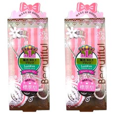 Lumina 露蜜 超捲翹睫毛夾, 金屬色, 2支