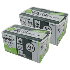 TOWA 東和產業 SCHÖN日本一次性清潔海綿30日研磨劑, 2包, 黑色, 30個