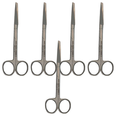 愛美格 外科剪刀 14cm 直尖圓, NO.13-112, 5支