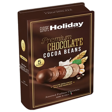 Europe Holiday 綜合巧克力書本造型禮盒, 110g, 1盒