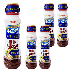 NISSIN 日清 OilliO 液狀沙拉 黑酢洋蔥風味，日本製造, 185ml, 5瓶